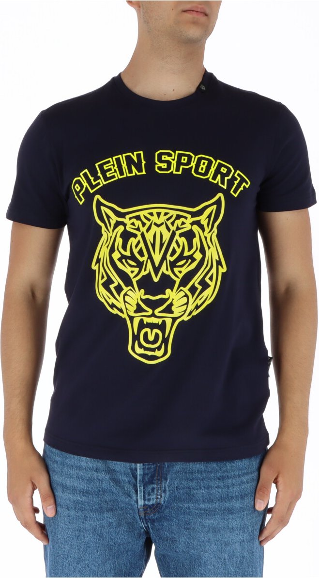 Plein Sport T-shirt Herren Blau