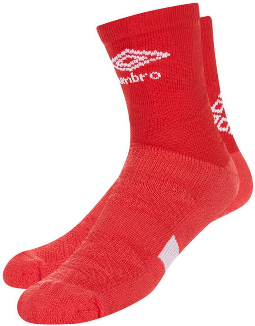Umbro - "Protex" Knöchelsocken Mit Silikon-Noppen für Herren (Zinnoberrot)