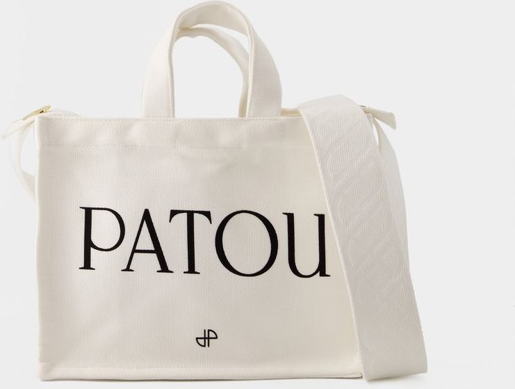Tote Bag Patou Small - Patou - Baumwolle - Creme