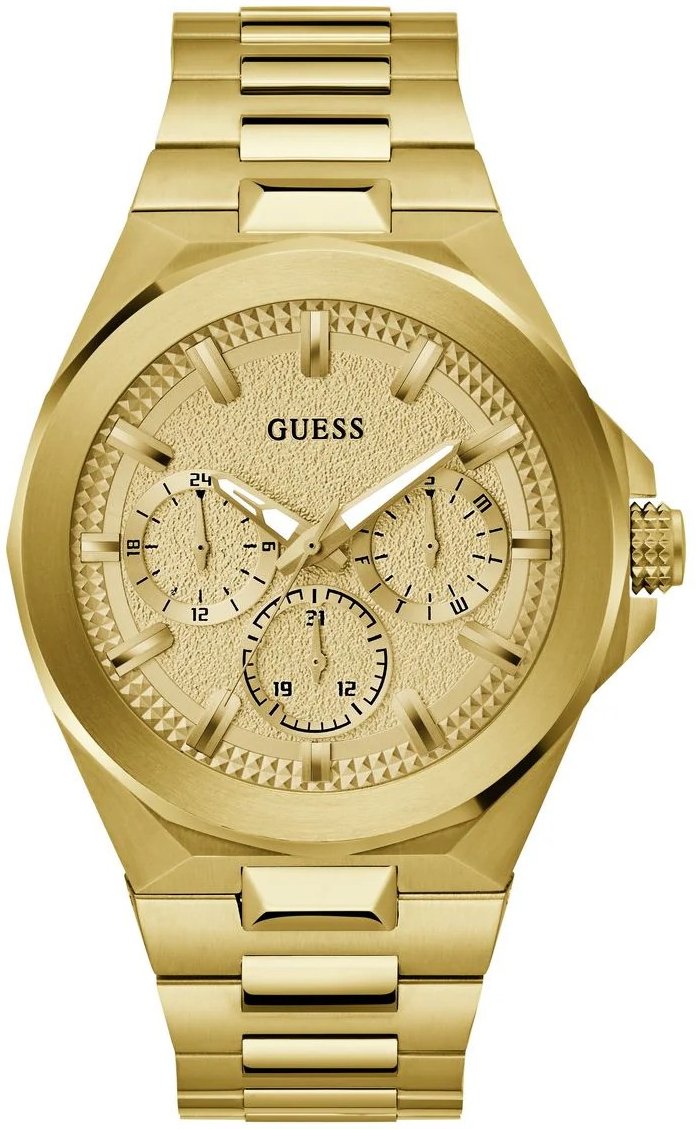 Guess Dashboard Herren Gold Uhr GW0798G2
