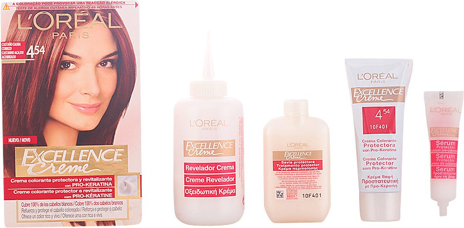 Excellence Creme-farbstoff #4.54-kupfer-mahagoni-kastanie 192 ml