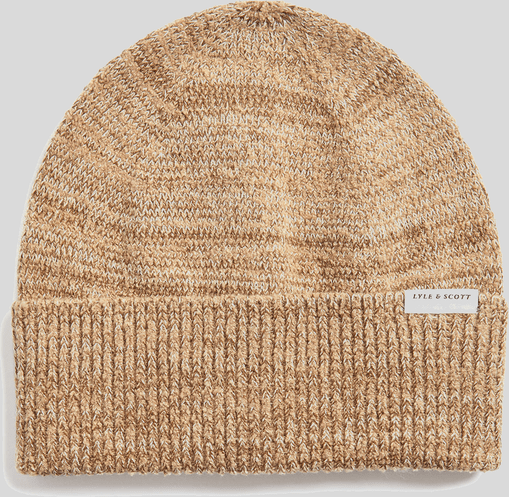 Lyle & Scott Multi Marl Beanie - Braun
