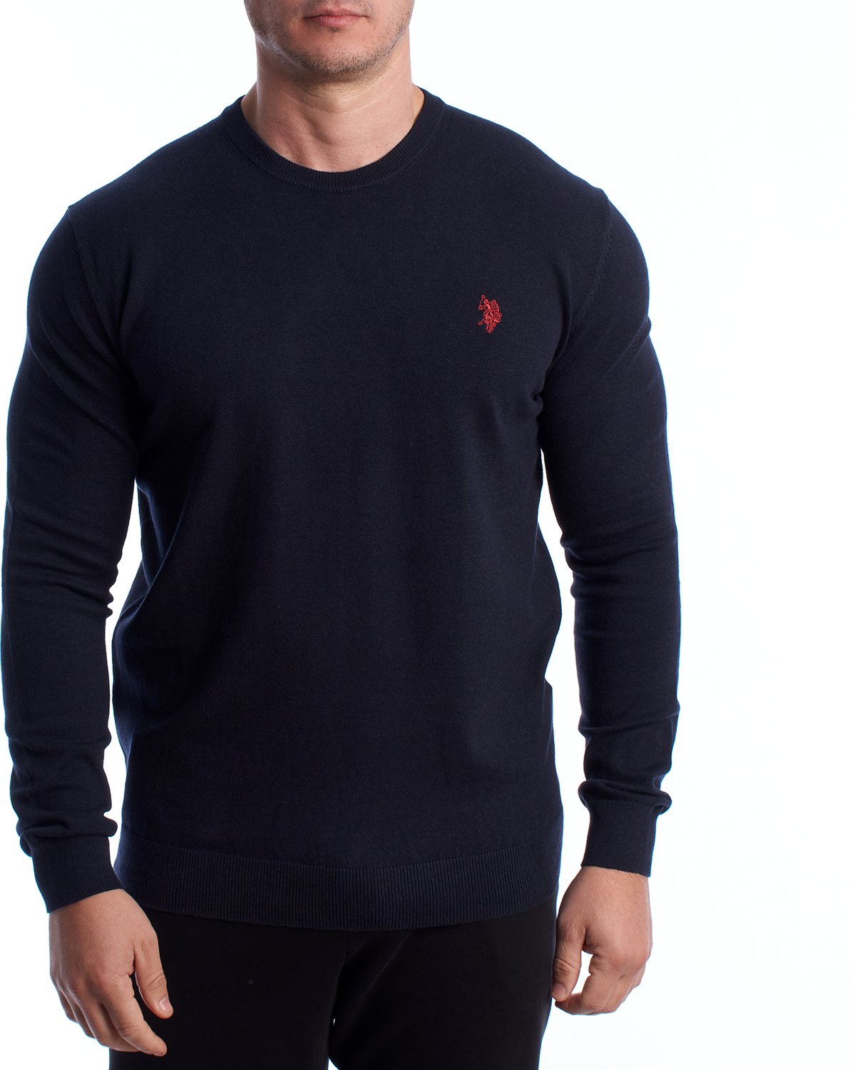 Herren Strickpullover mit Rundhalsausschnitt US40173035