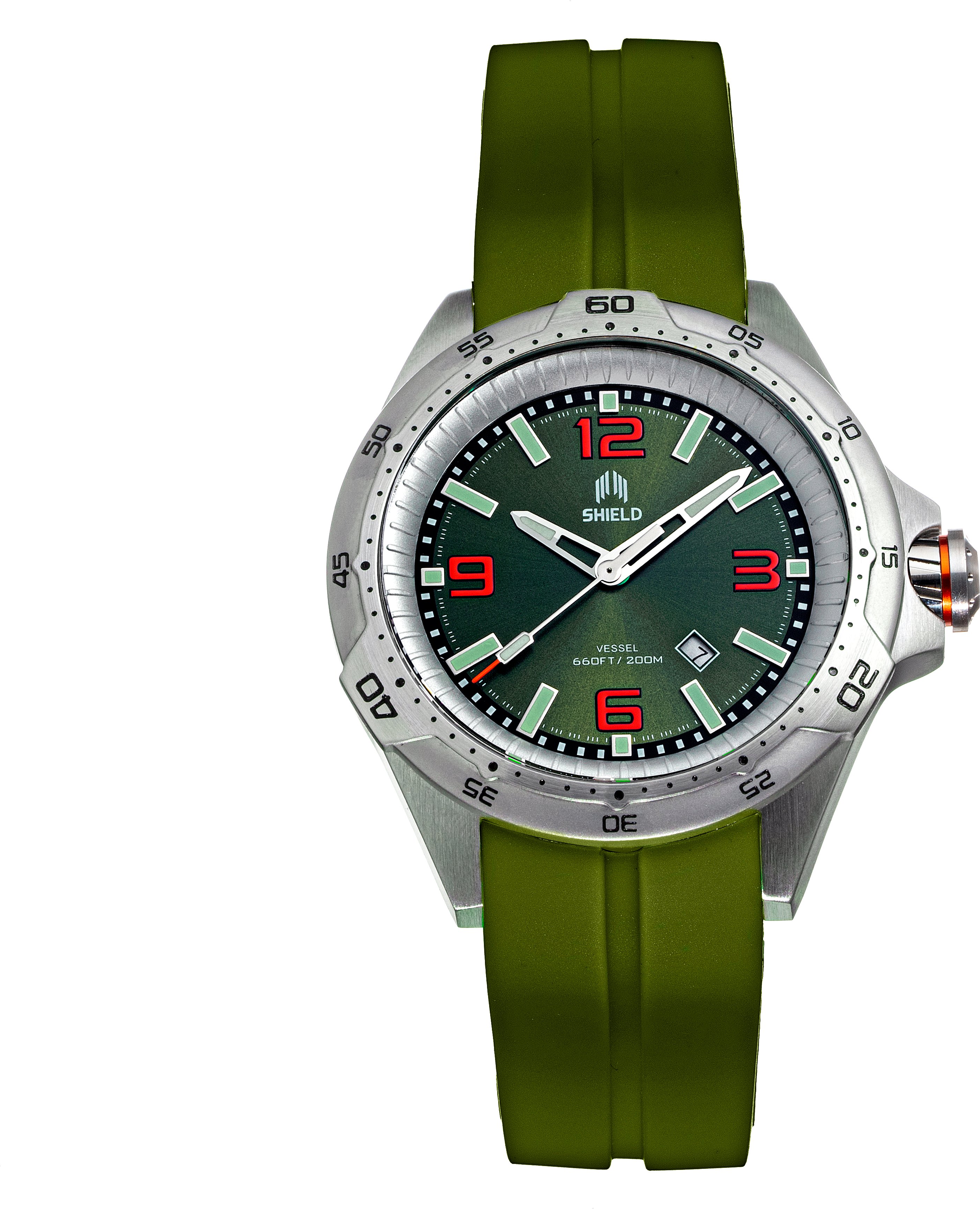 Montre à bracelet Shield Vessel avec date