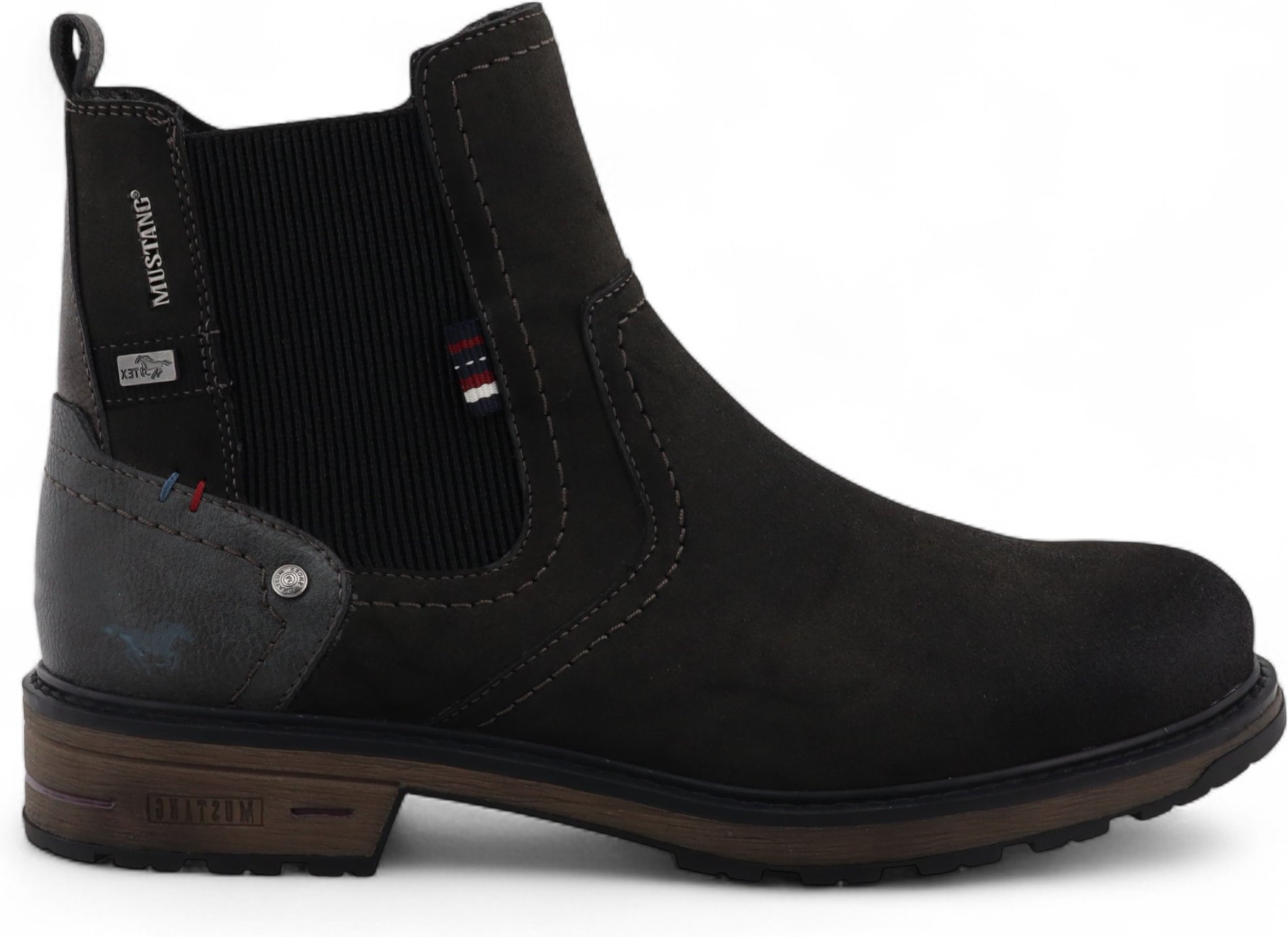 Thumbnail - Mustang Herren-Chelsea-Stiefeletten, wasserabweisend, Dunkelgrau