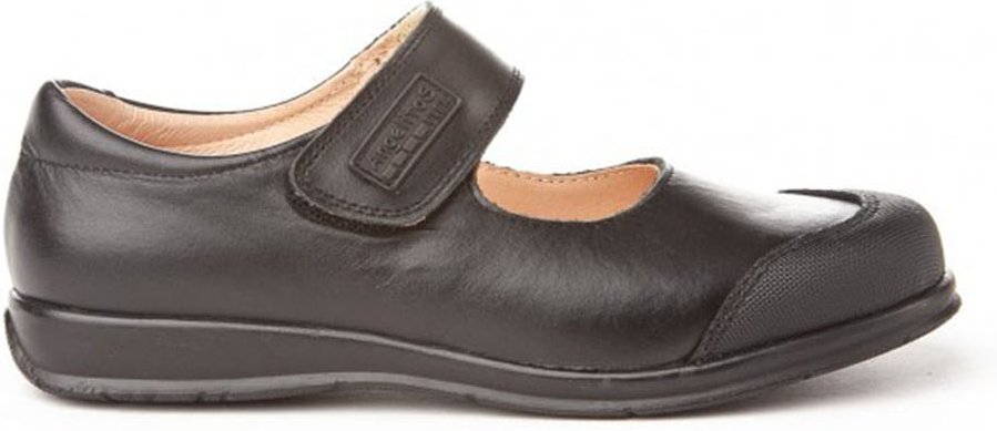 Schul-Ballerina-Schuhe aus Leder