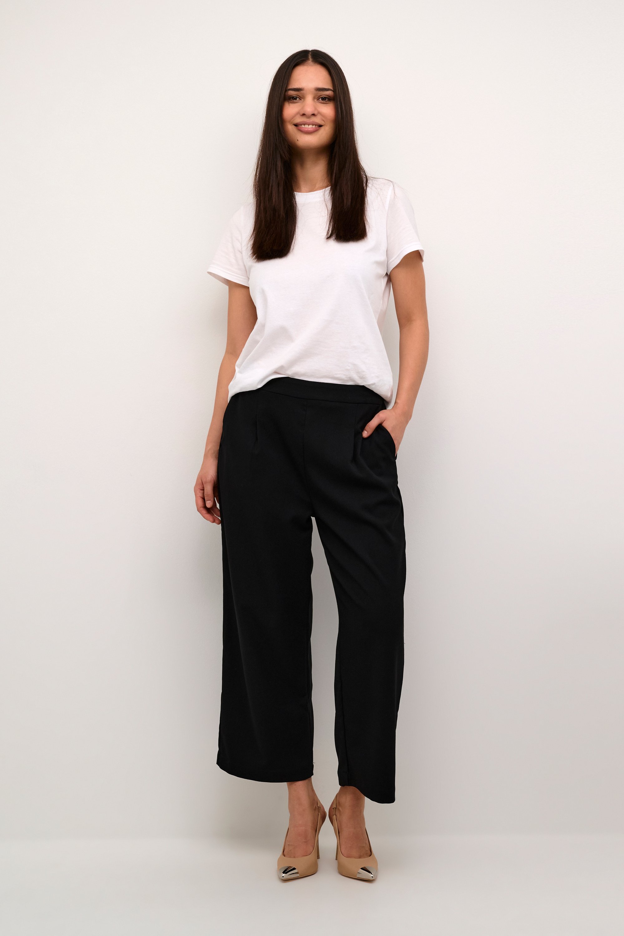 Casual Hose Regular fit Black