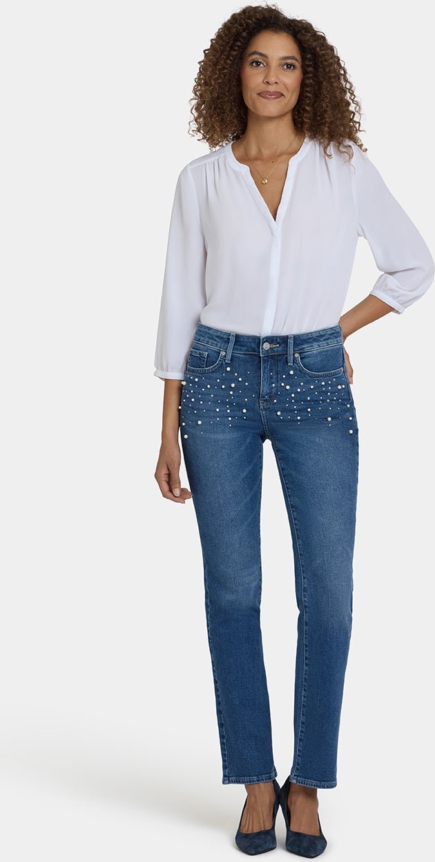 Marilyn Gerade Jeans | Lake Notre-Dame