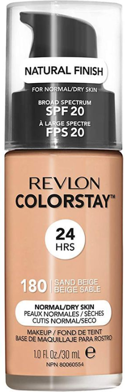 Colorstay Foundation Normal/dry Skin #180-sand Beige 30 ml