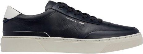 Boss - "Gary" Tennisschuhe für Herren, Leder (Dunkelblau)