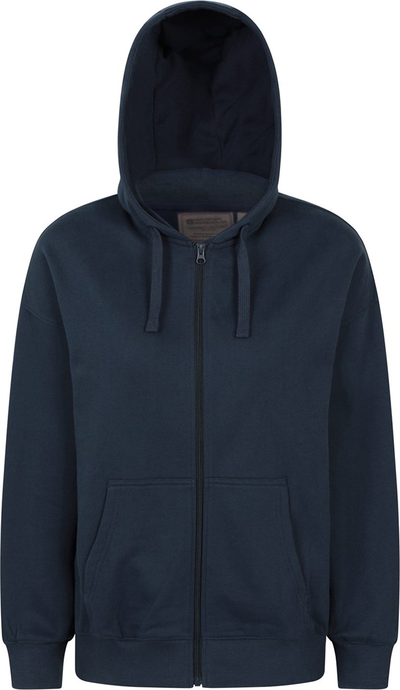 Mountain Warehouse - "Poplar" Hoodie mit durchgehendem Reißverschluss für Damen (Marine)