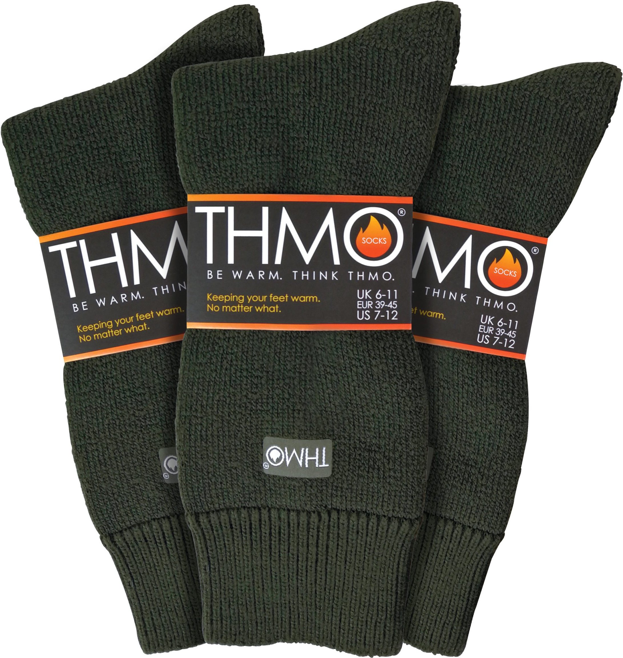 Thumbnail - THMO - 3er Pack Multipack Herren dicke warme Wintersocken mit Comfort Top