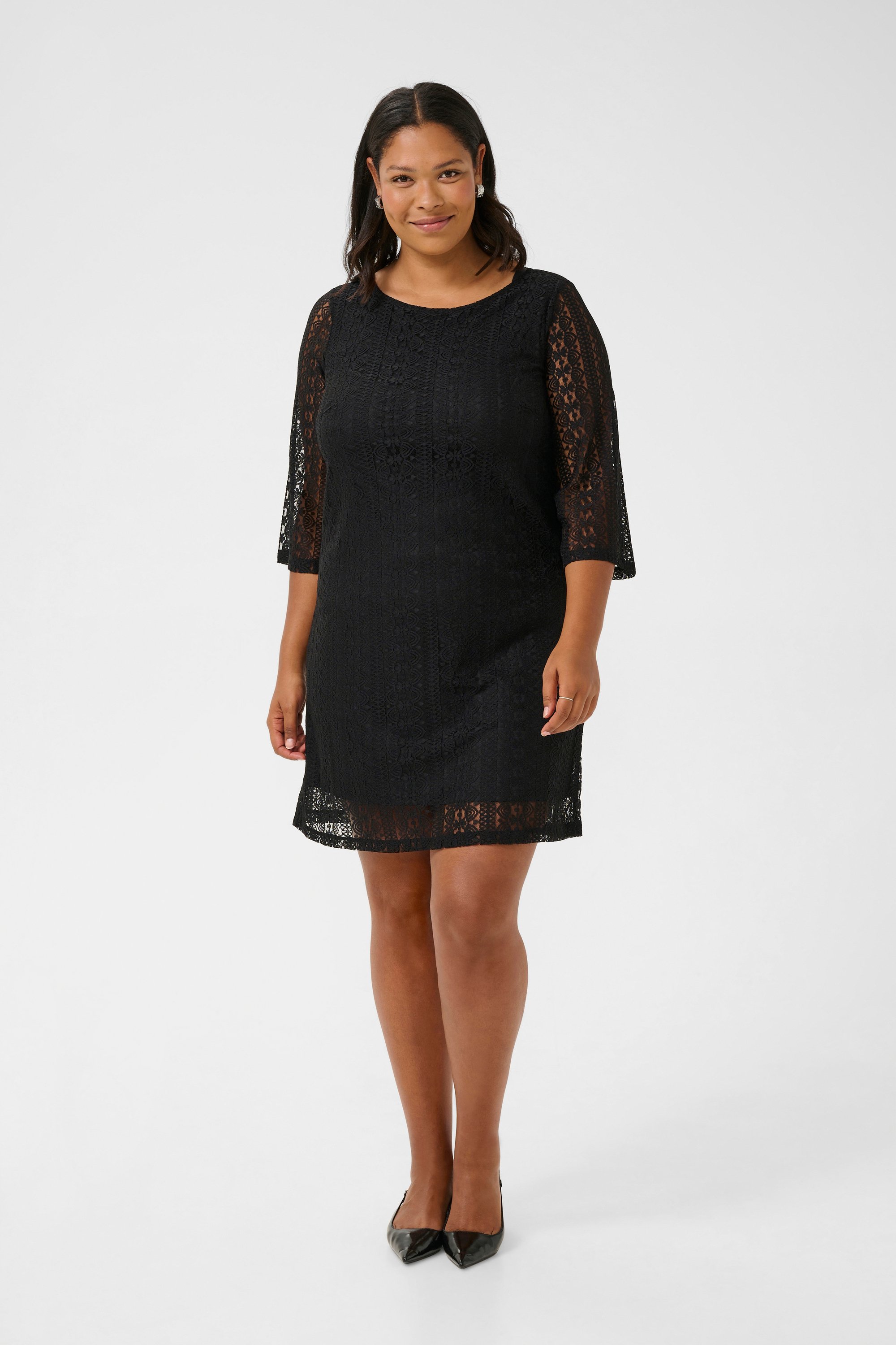 Thumbnail - Jerseykleid A-shape black