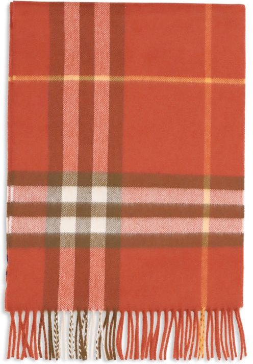 Roter Cashmere-Schal