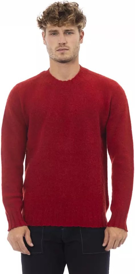 Alpakawoll Pullover Rundhals Modell Al23435