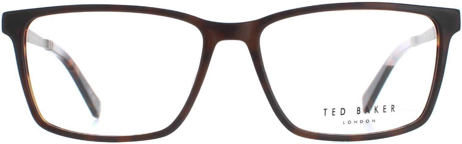 Ted Baker Rectangle Mens Racing Green Brille