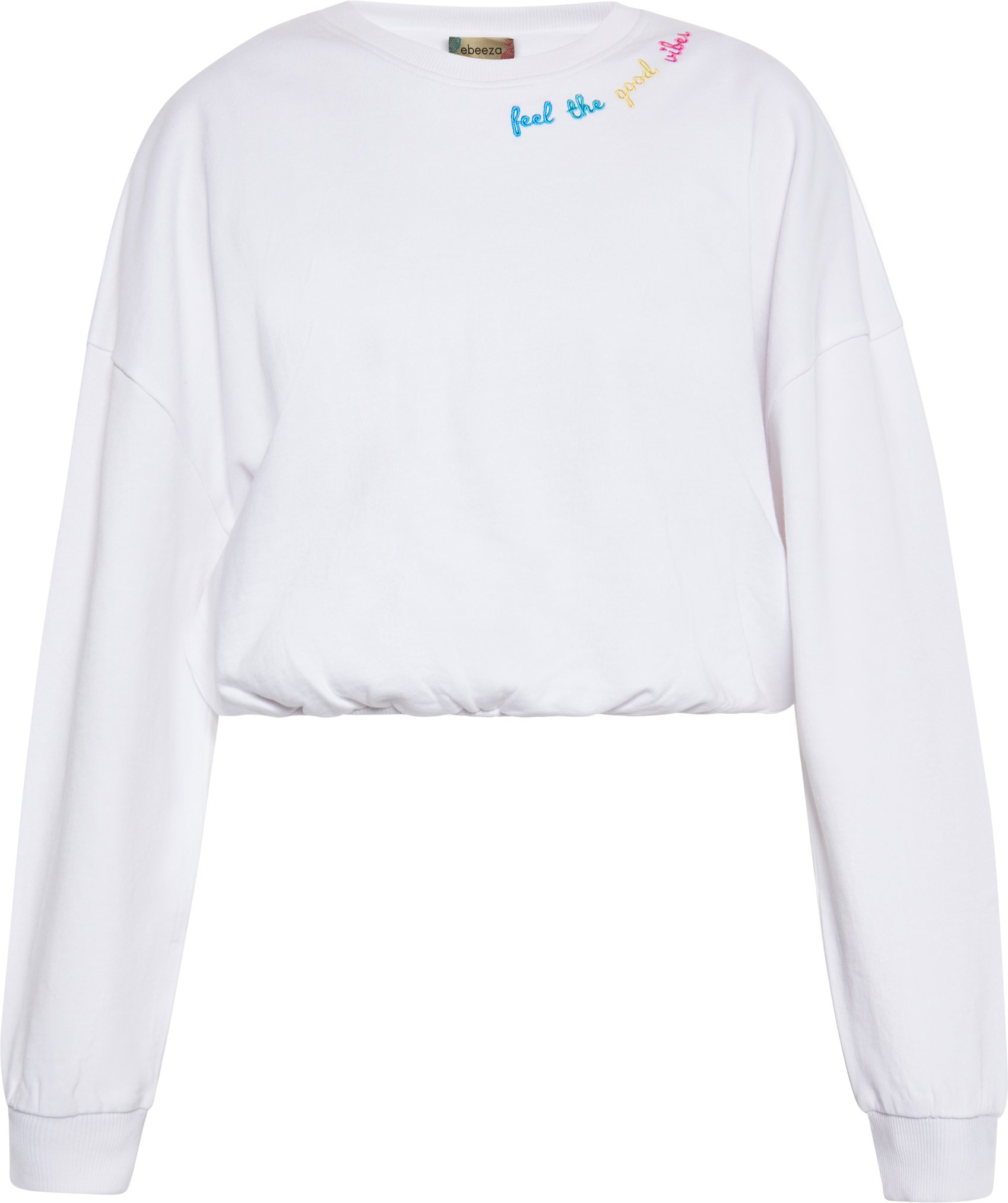 Thumbnail - Mymo Sweatshirt Frauen weiss