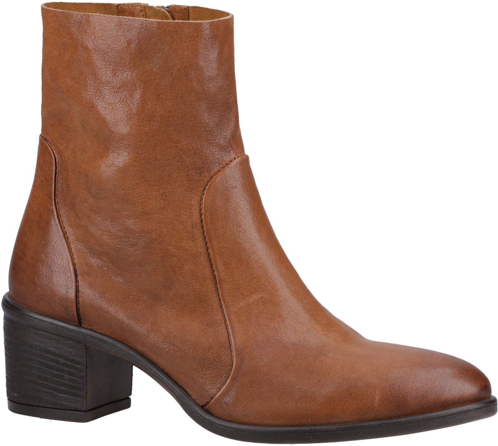 Thumbnail - Hush Puppies Winona Damen Stiefel aus Leder in Tan