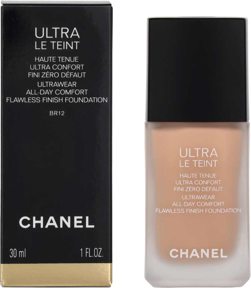 Chanel Ultra Le Teint Flawless Finish Fluid Foundation.