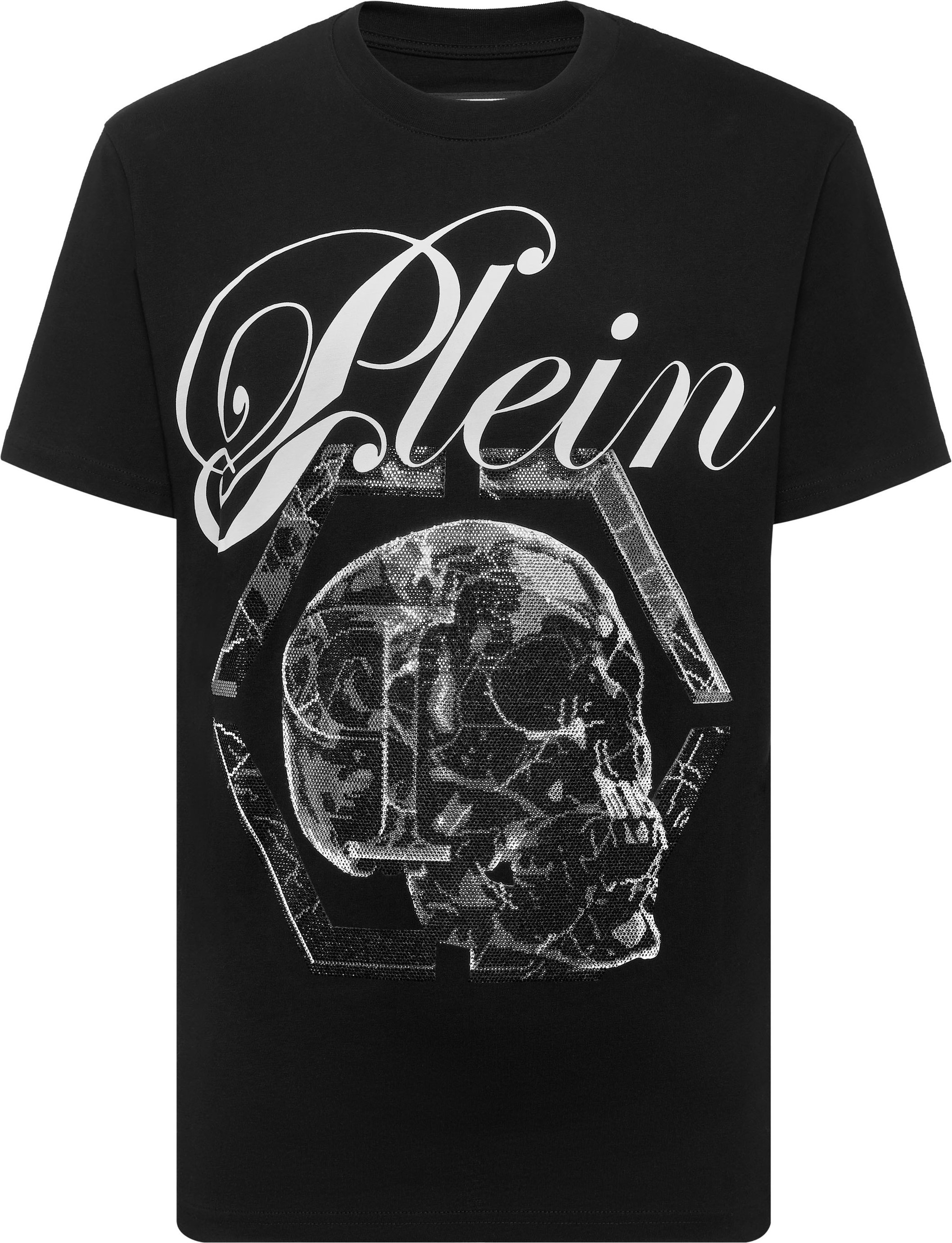 T-Shirt Rundhalsausschnitt Ss Skull