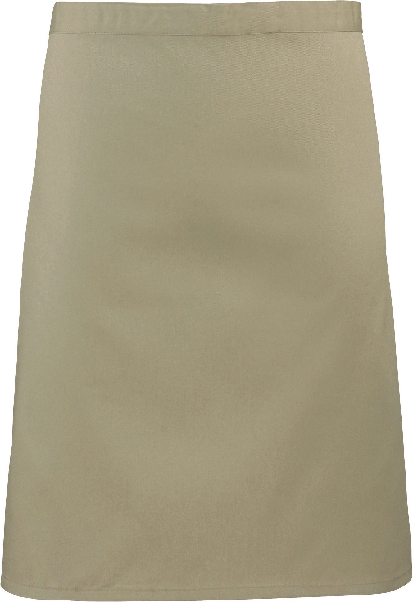 Premier Ladies/Womens Mid-Length Apron (2er-Pack) (Khaki)