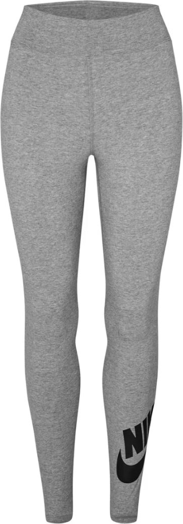 Graue Nike-Leggings mit enger Passform
