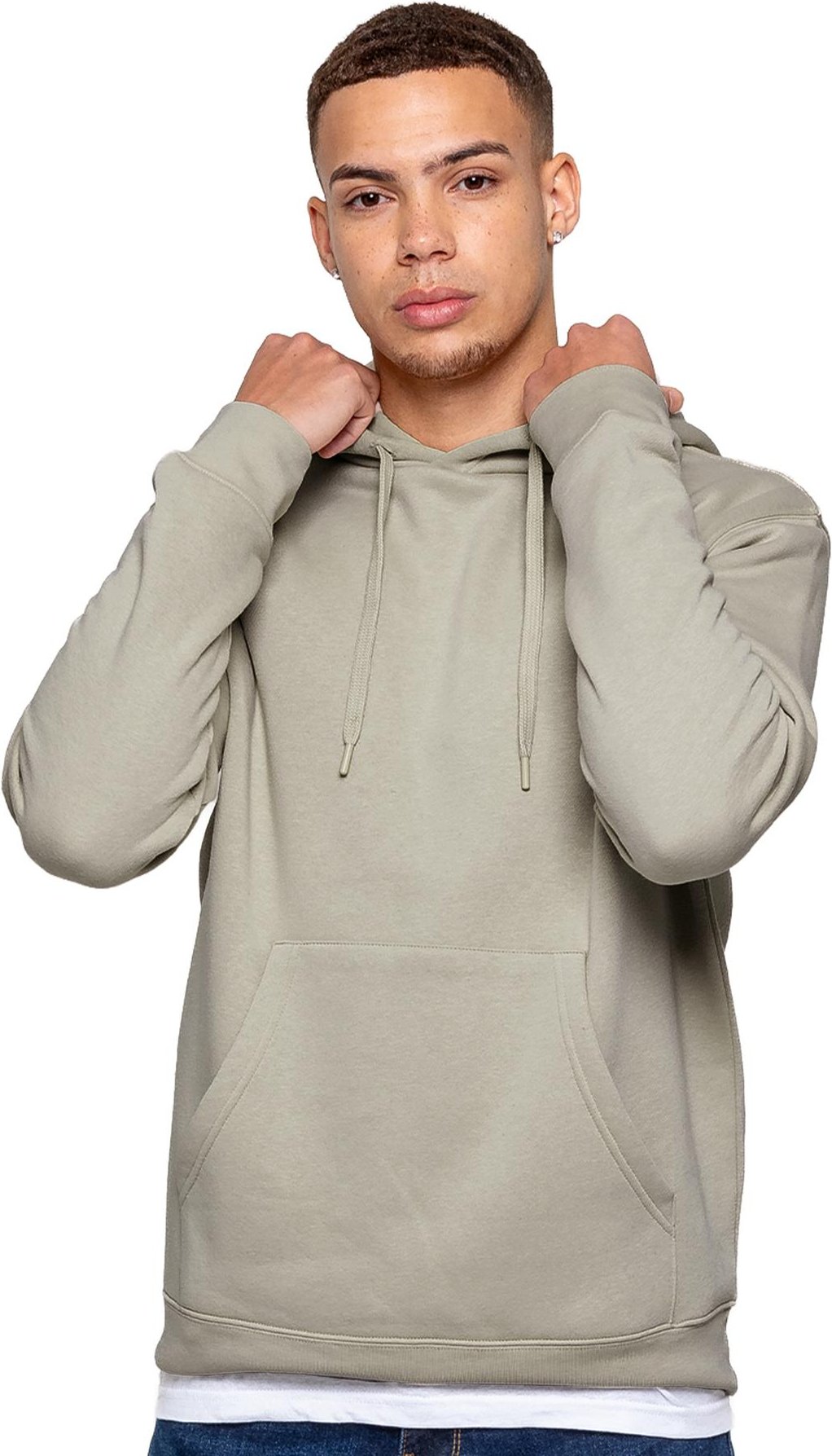 Kruze | Herren Fleece-Kapuzenpullover