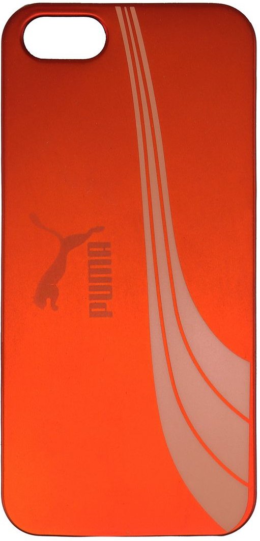 PUMA -Bytes Orange iPhone 5 Hartes Telefon Fall 052493 07