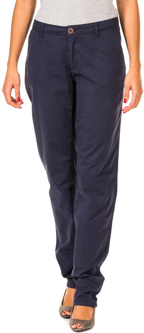 Lange gerade geschnittene Hose mit Saum 31696000 Frau