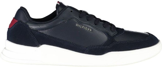 Tommy Hilfiger Blaue Leder Herren Sneakers