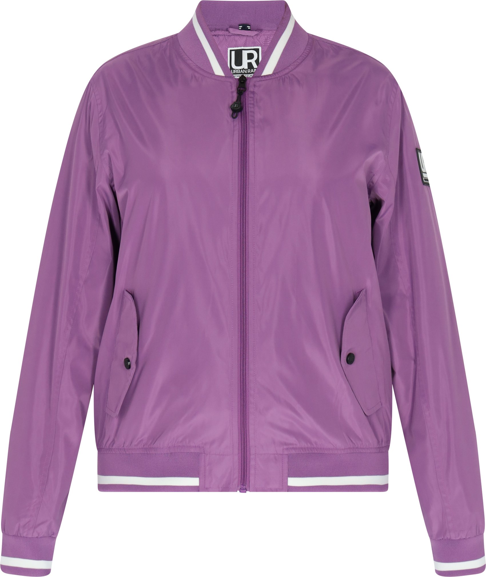 Thumbnail - Schmuddelwedda Collegejacke Damen lila