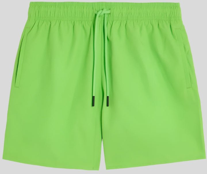 Lyle & Scott Wasserreaktives Emblem Schwimmshorts - Hellblau