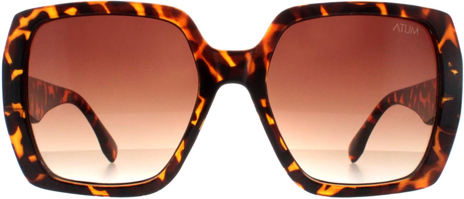Thumbnail - Atum Zouk C2 glänzend havannabraun Sonnenbrille mit Farbverlauf
