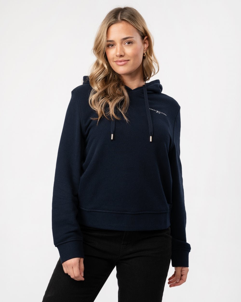Tommy Hilfiger 1985 Relax Mini Corp Logo Damen Hoodie