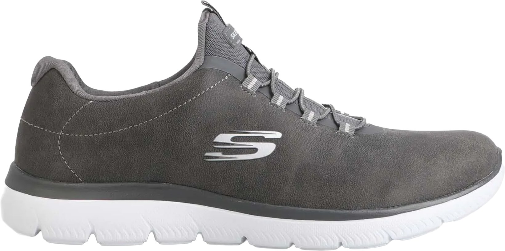 Skechers - Damen Sneaker "Summits Itz Bazik" (Holzkohle)