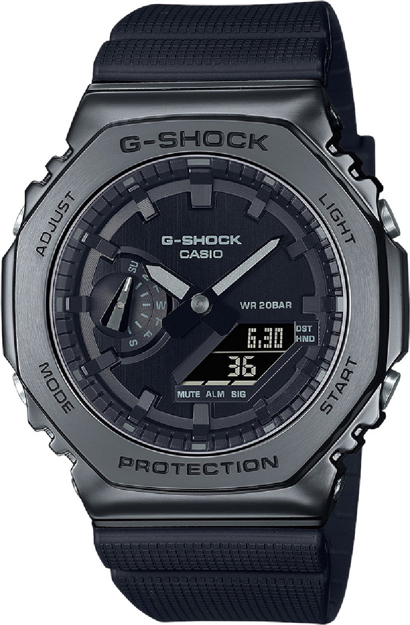 Casio G-Shock Herren Schwarz Uhr GM-2100BB-1AER