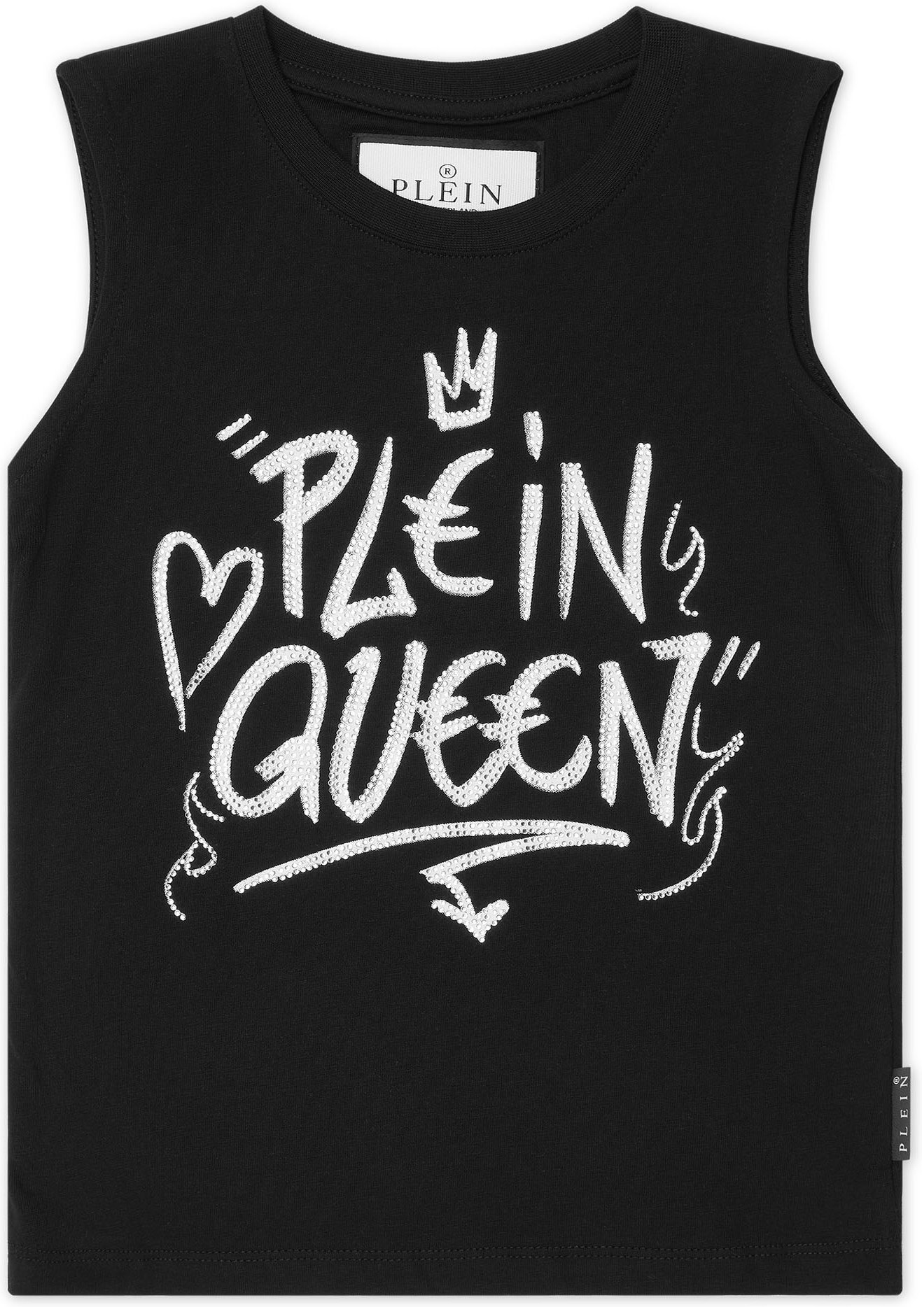 Sleeveless T-Shirt Sexy Pure Crystal