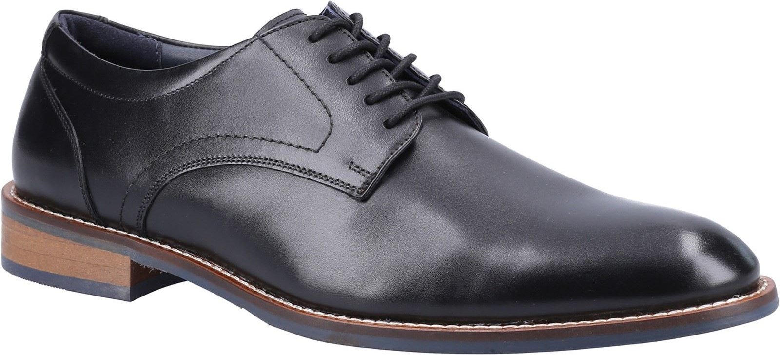 Thumbnail - Hush Puppies Damien Schnürschuhe aus Leder für Herren in Schwarz