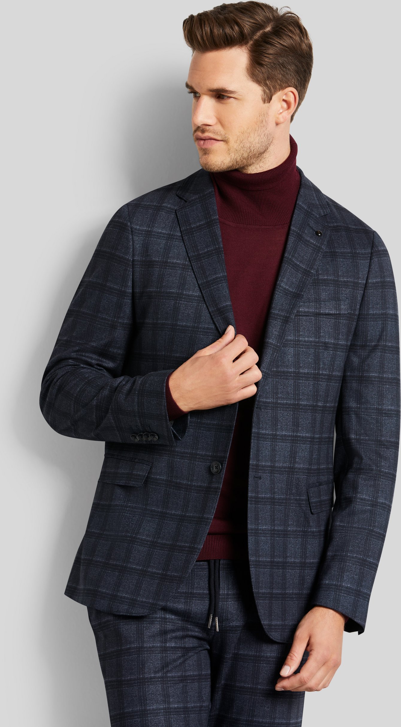 Thumbnail - Bugatti Herren Sakko mit High-Stretch-Funktion