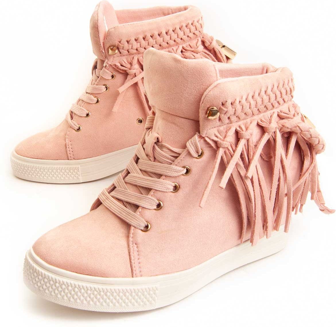 Montevita Wedge Stiefelette Indig3 in Pink