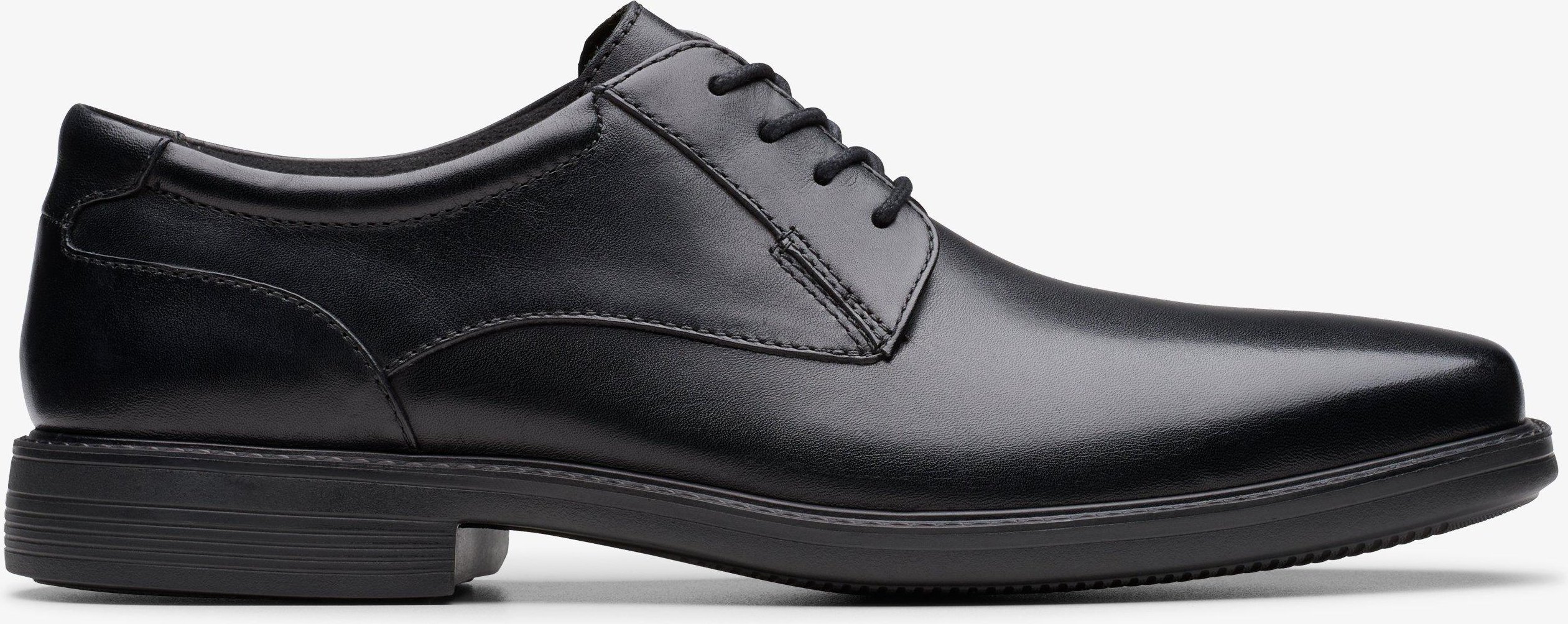 Wendell Lace II Schwarze Lederschuhe