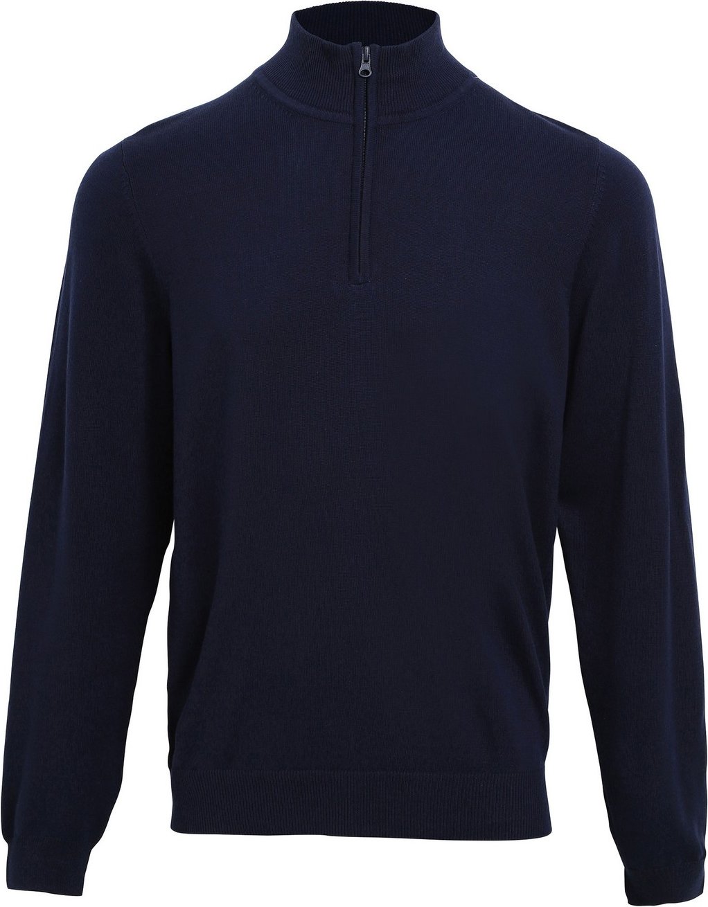 Premier Herren Sweatshirt mit Reißverschluss (Navy)