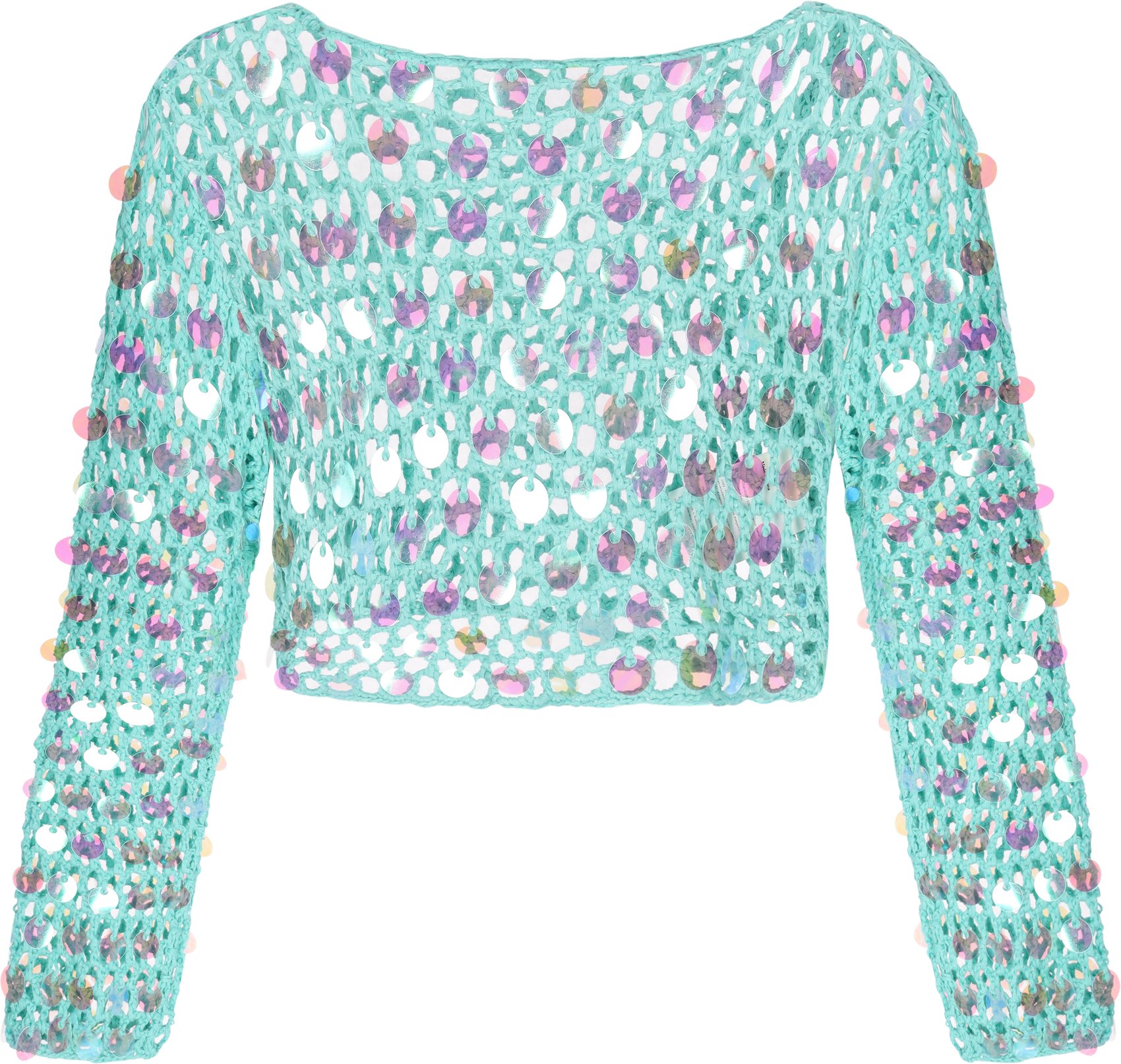 IZIA Pullover Frauen Türkis