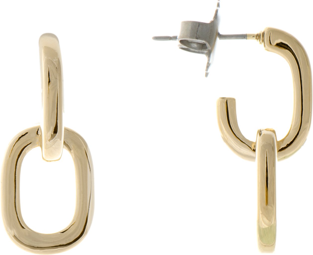 Luxenter-Ohrringe aus 18 Karat Gelbgold - Khihu