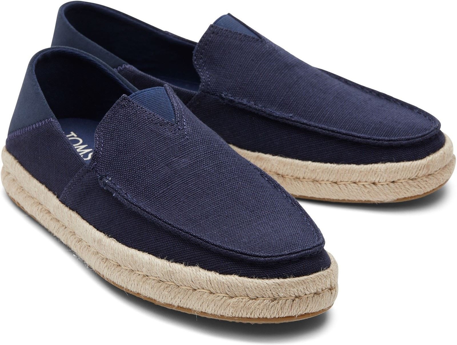 TOMS Alonso Jute Herren Marine Espadrilles
