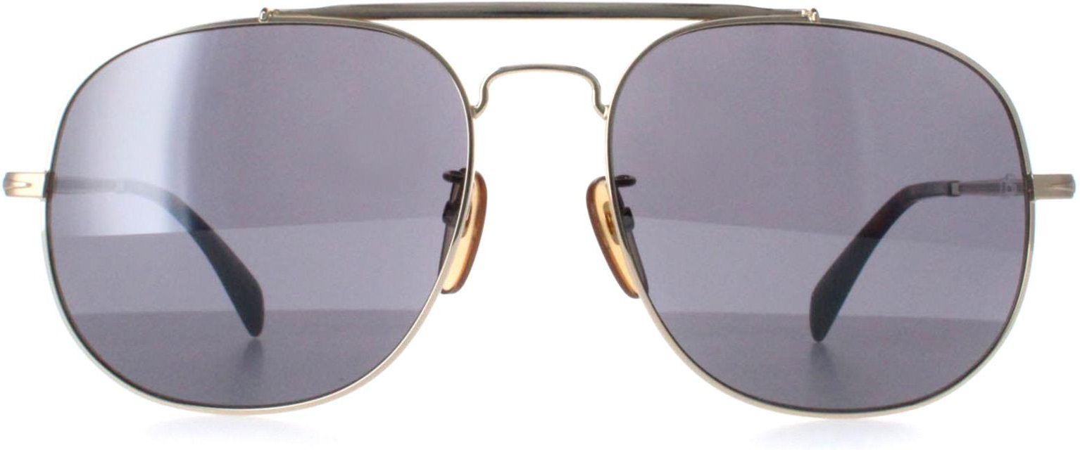 David Beckham DB7004/S J5G T4 Gold-Silber-Sonnenbrille