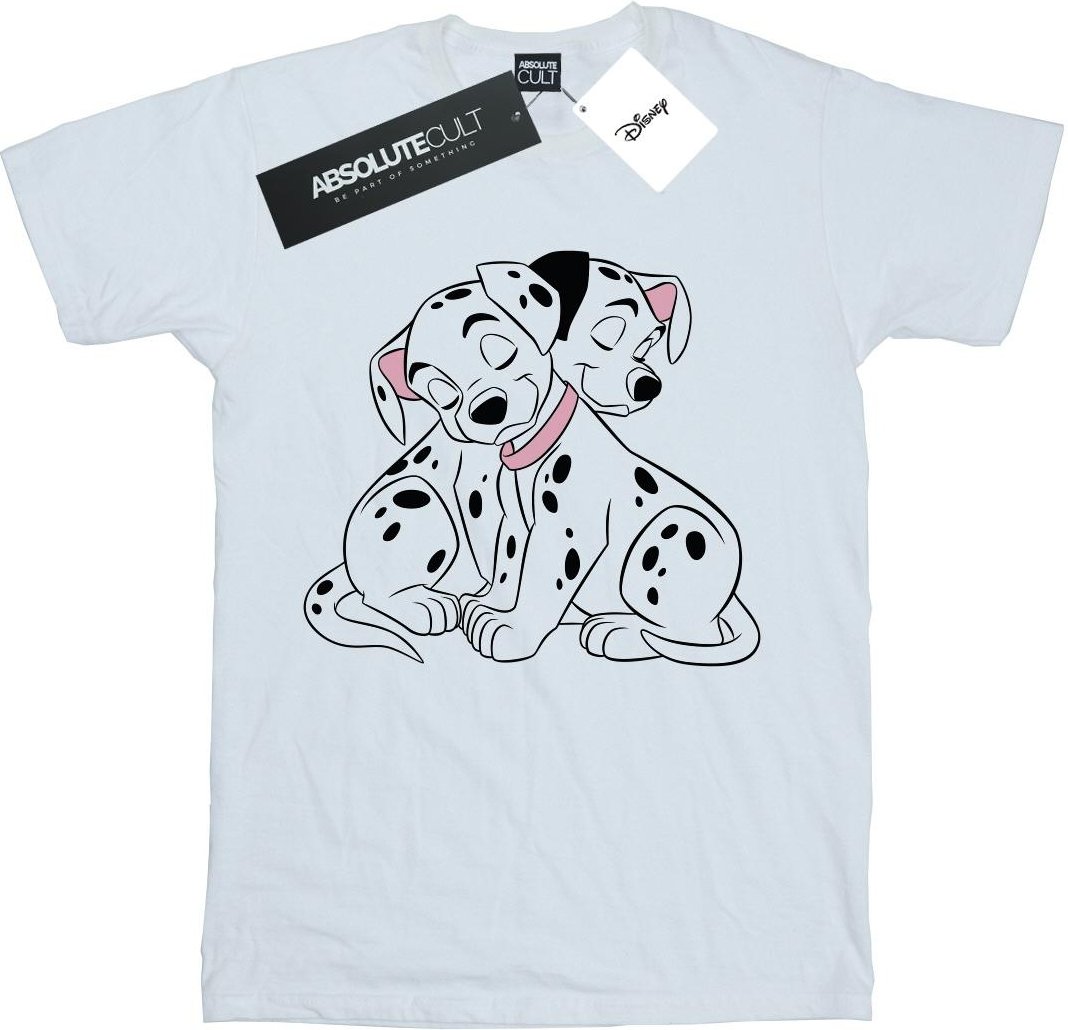 Disney - "101 Dalmatians" T-Shirt für Damen (Weiß)