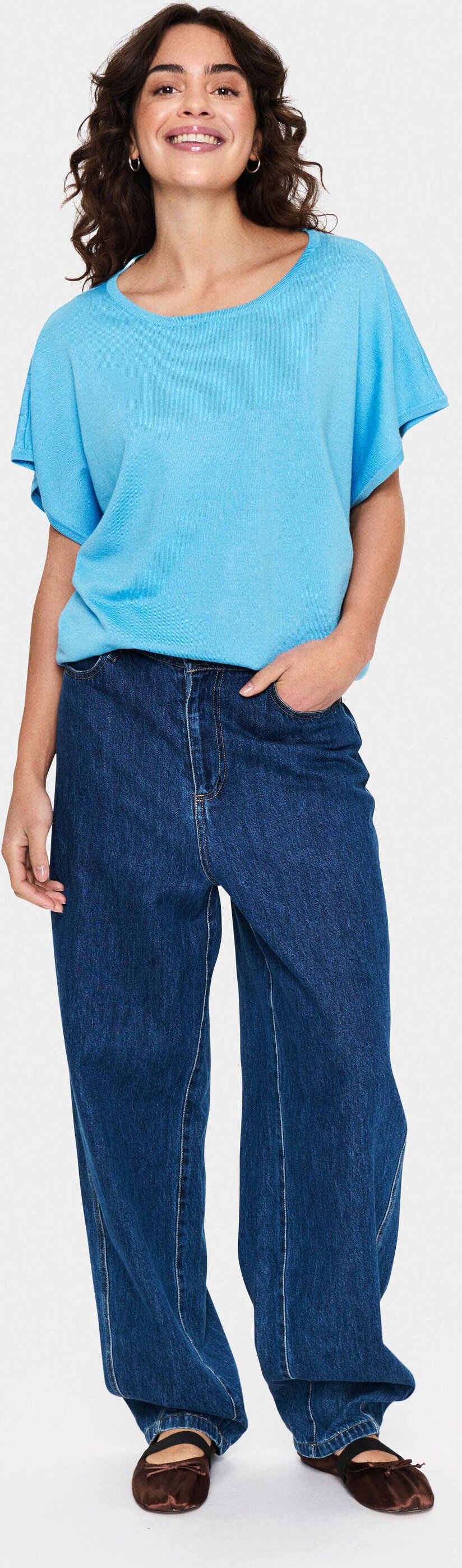 Strickpullover Casual fit blue