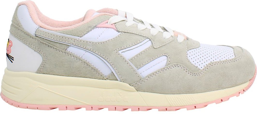 Diadora LC23 N9002 Herren-Sneaker in Weiß/Rosa