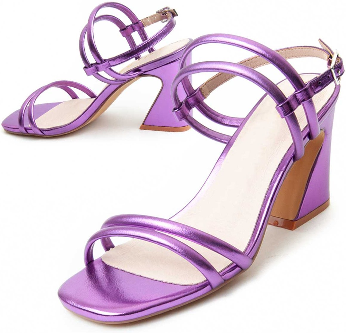 Montevita Absatzsandale Sanndal13 in Lila